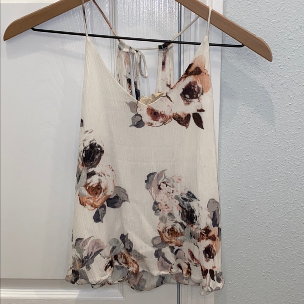 floral tank top
